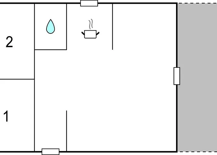 With Fireplace I 別荘